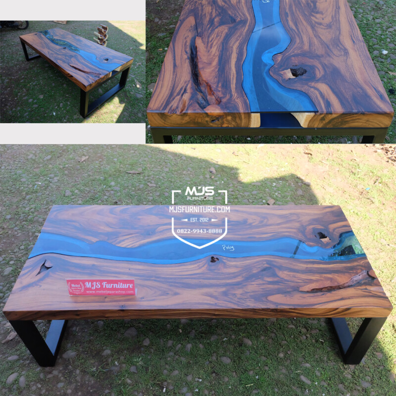 coffee table trembesi antik