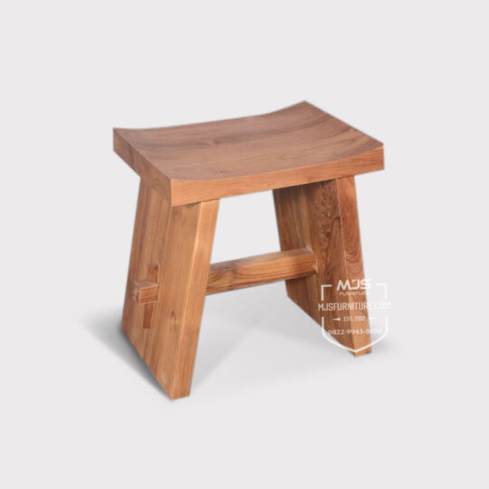 kursi stool kayu jati dingklik sate