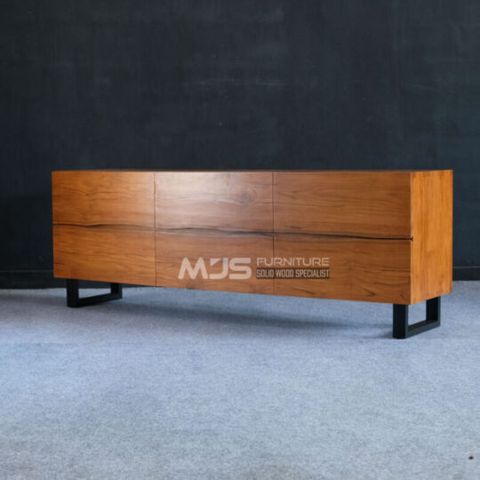 cabinet credenza jati solid natural