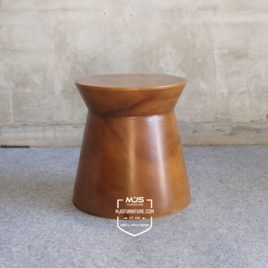 stool kayu solid besar